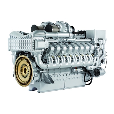 二手库存MTU 16V396 功率1875 KVA AEG交流发电机组