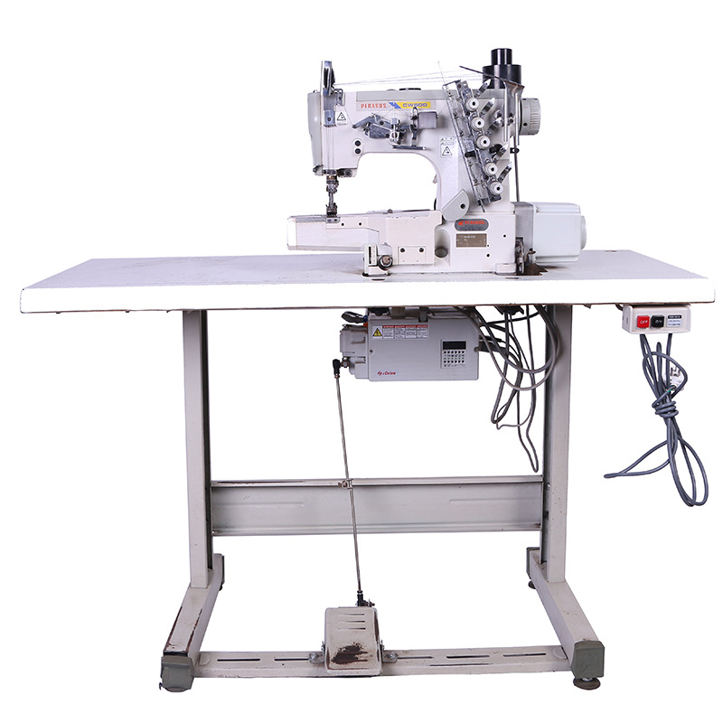 常用的有双针单面覆盖、双针双面覆盖等多种规格