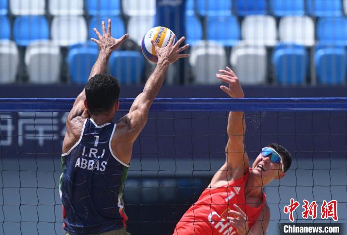 亚排联沙滩排球洲际杯在宁波举行，中国男女沙
